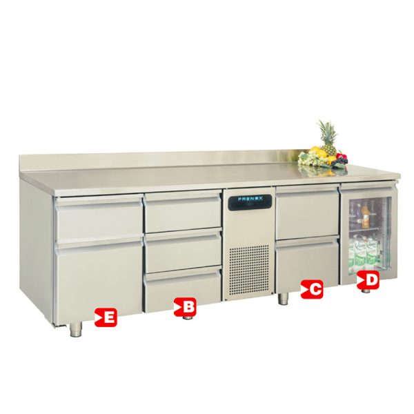 2 Kapılı Yatay Buzdolabı – Professional Line-2