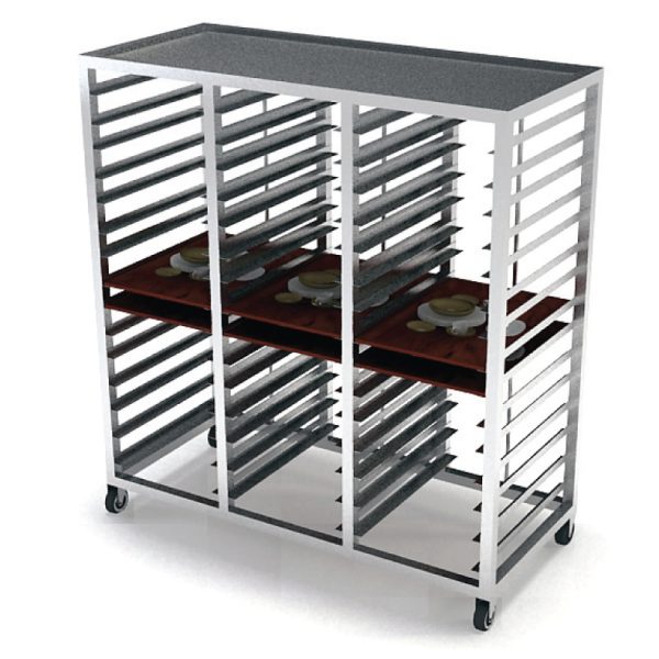 ATA-3753/45 Tepsi Taşıma Arabası 37x53 45 Tepsilik