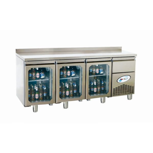 Bar Serisi Yatay Buzdolapları Motor Üstü Çekmeceli-2